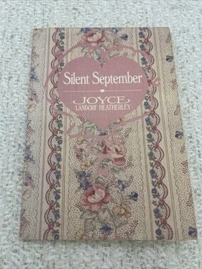 Joyce Landorf Heatherley SILENT SEPTEMBER 1988 First Edition 2nd Print Paperback